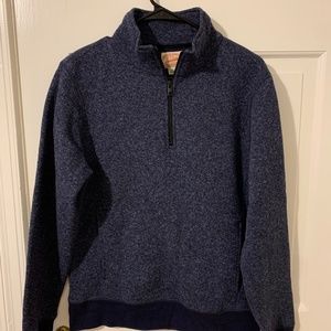 J. Crew Half Zip Pullover Men's Small